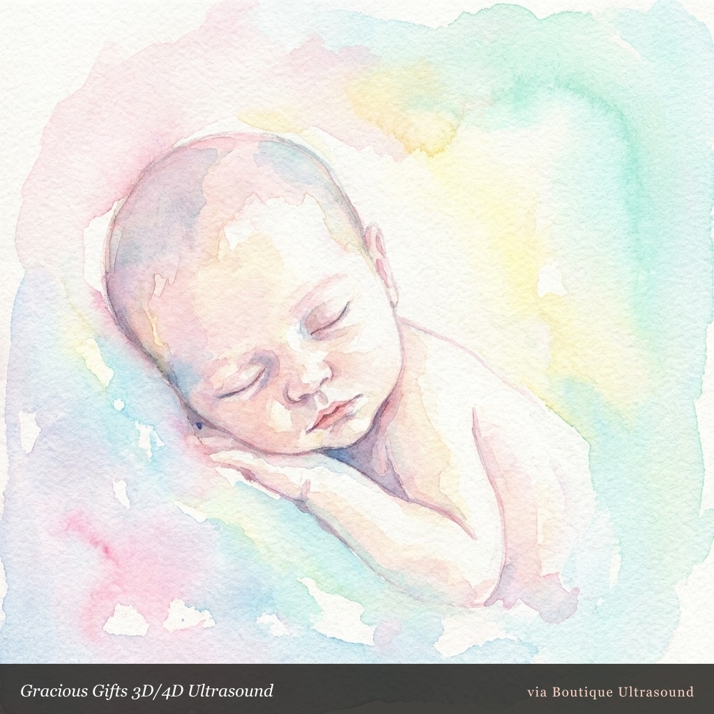 Watercolor painterly interpretation